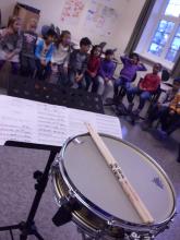 Drum workshop 2nd grade